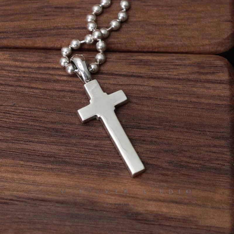 Chrome Hearts Cross Ring - Gothic 925 Sterling Silver Jewelry | David Studio