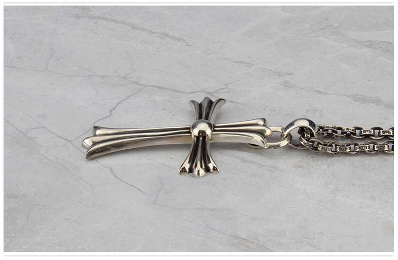 Chrome Hearts Cross Ring - Gothic 925 Sterling Silver Jewelry | David Studio