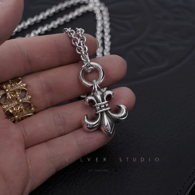 Chrome Hearts Cross Ring - Gothic 925 Sterling Silver Jewelry | David Studio