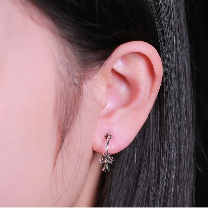 Chrome Hearts Cross Ring - Gothic 925 Sterling Silver Jewelry | David Studio