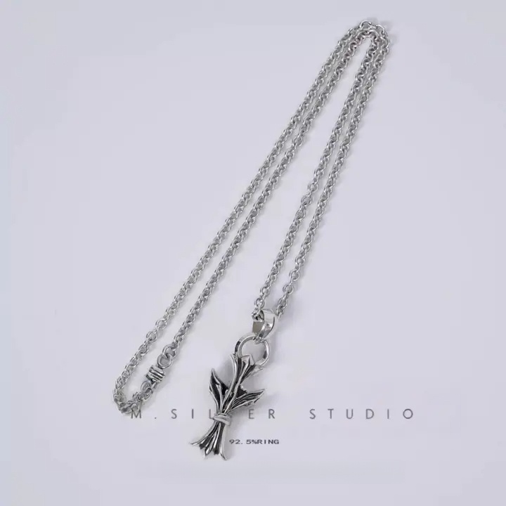 Chrome Hearts Cross Ring - Gothic 925 Sterling Silver Jewelry | David Studio