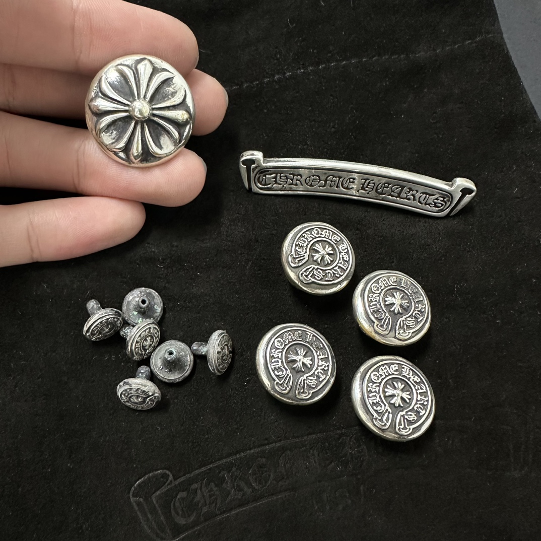 Chrome Hearts Cross Ring - Gothic 925 Sterling Silver Jewelry | David Studio