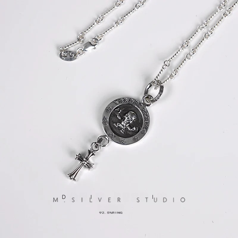 Chrome Hearts Cross Ring - Gothic 925 Sterling Silver Jewelry | David Studio