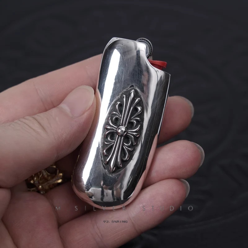 Chrome Hearts Cross Ring - Gothic 925 Sterling Silver Jewelry | David Studio