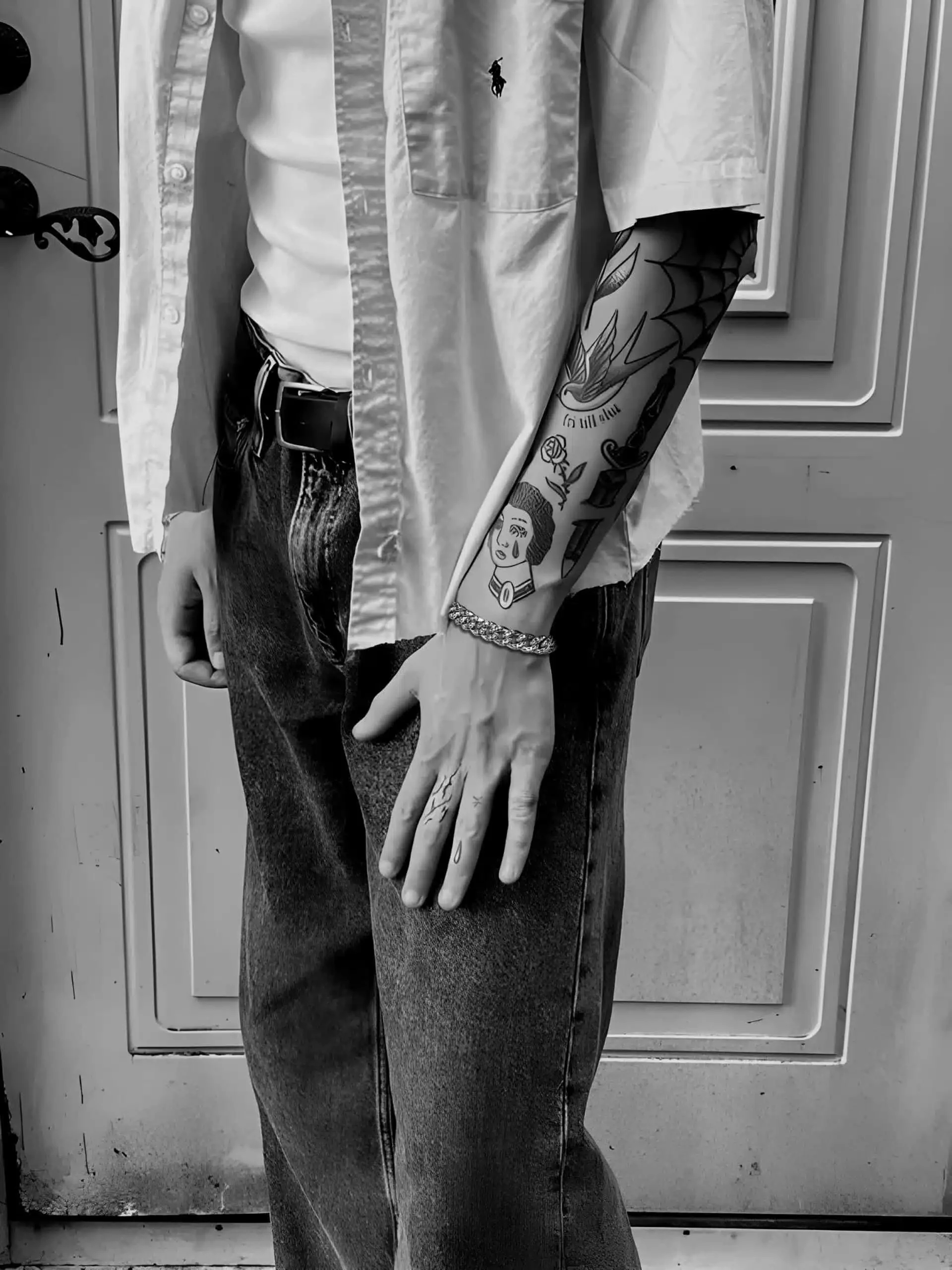 Chrome Hearts Cross Ring - Gothic 925 Sterling Silver Jewelry | David Studio