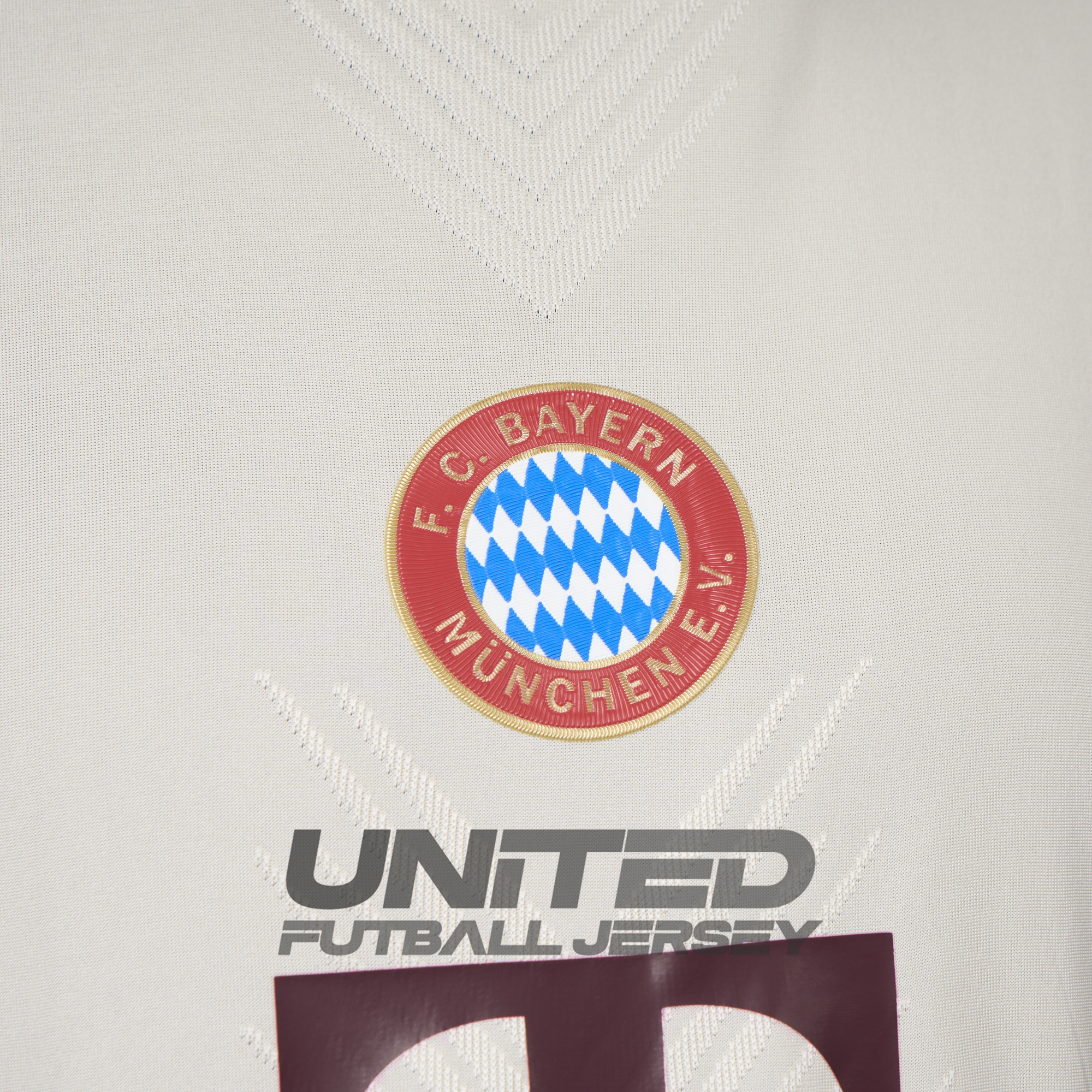 unitedfutballjersey-Bayern Munich 24-25 Apricot & Red Training Jersey - Player Version