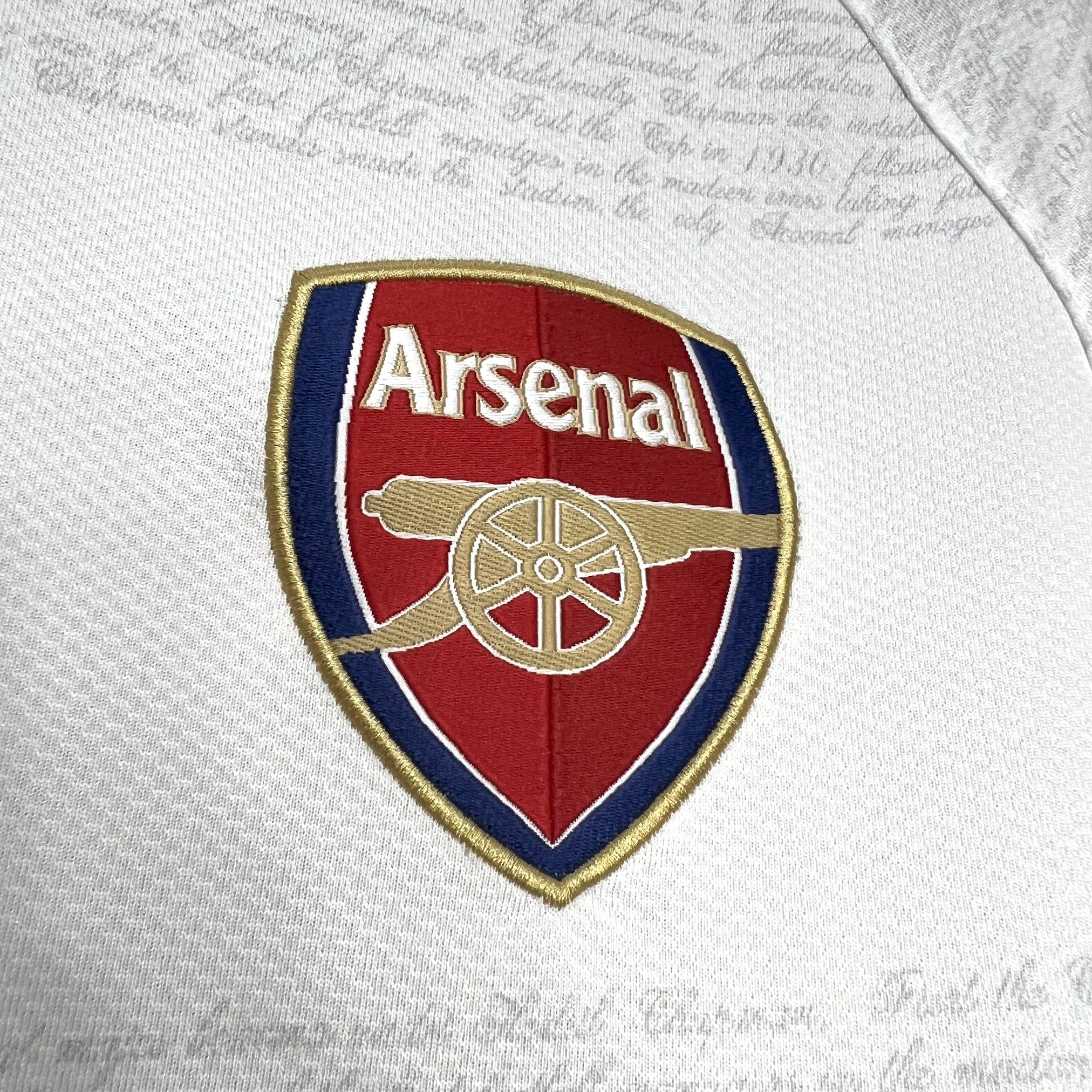 ManixJersey.com | Retro Arsenal 2007-08 Away Jersey -Customize Name, Number and Patch | Worldwide Shipping