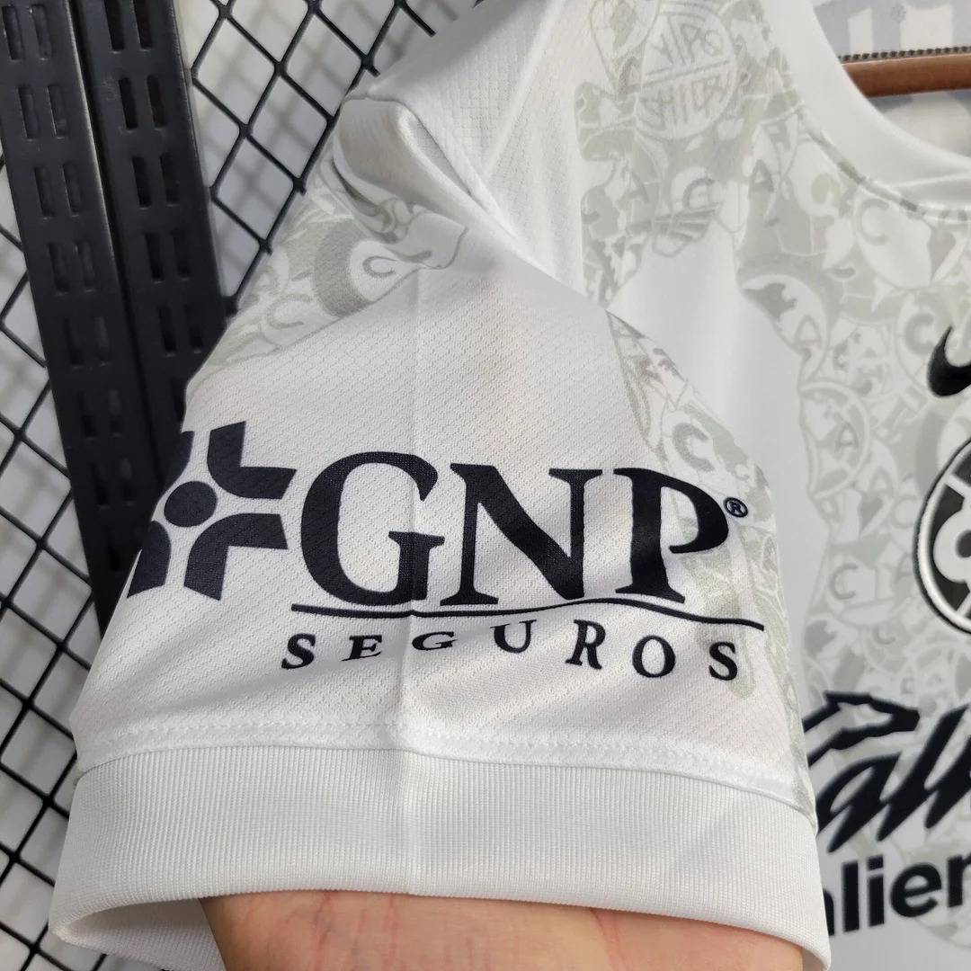 ManixJersey.com | Club América 24-25 White Goalkeeper Jersey - Fans Version -Customize Name, Number and Patch | Worldwide Shipping