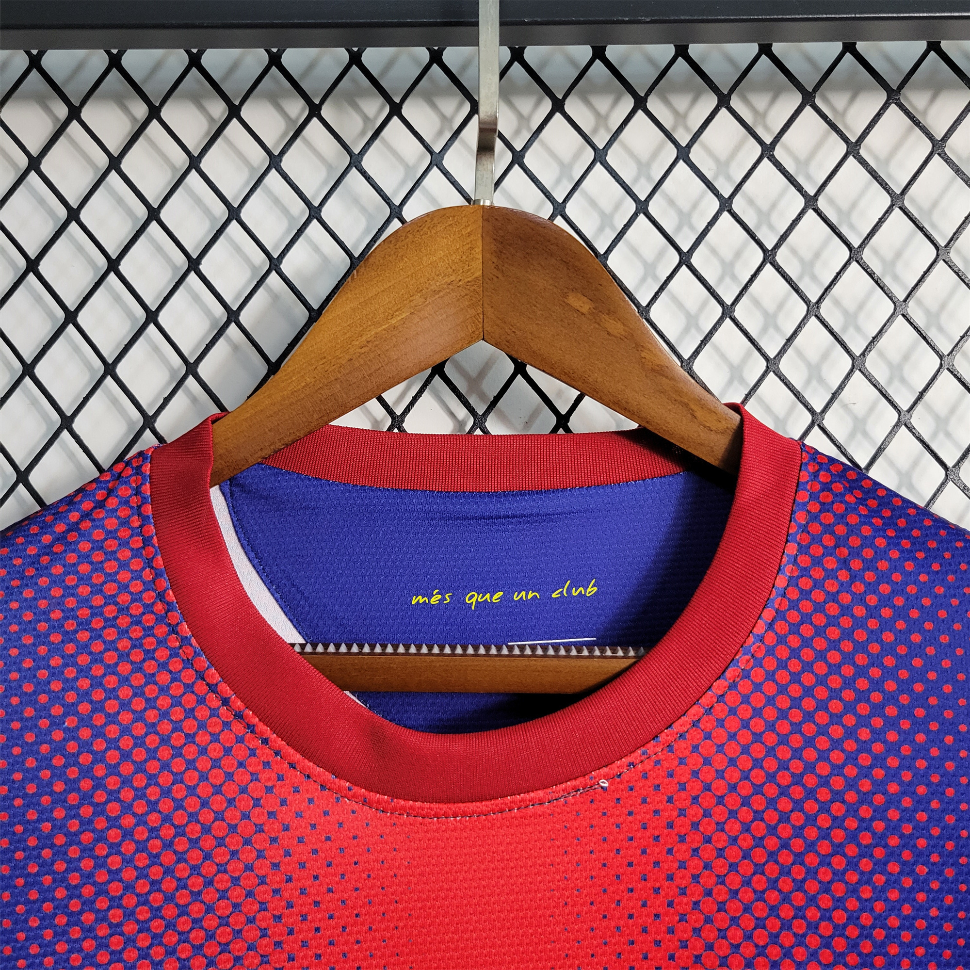 SIUjerseys-Retro Barcelona 12-13 Home Stadium Long Sleeve Jersey