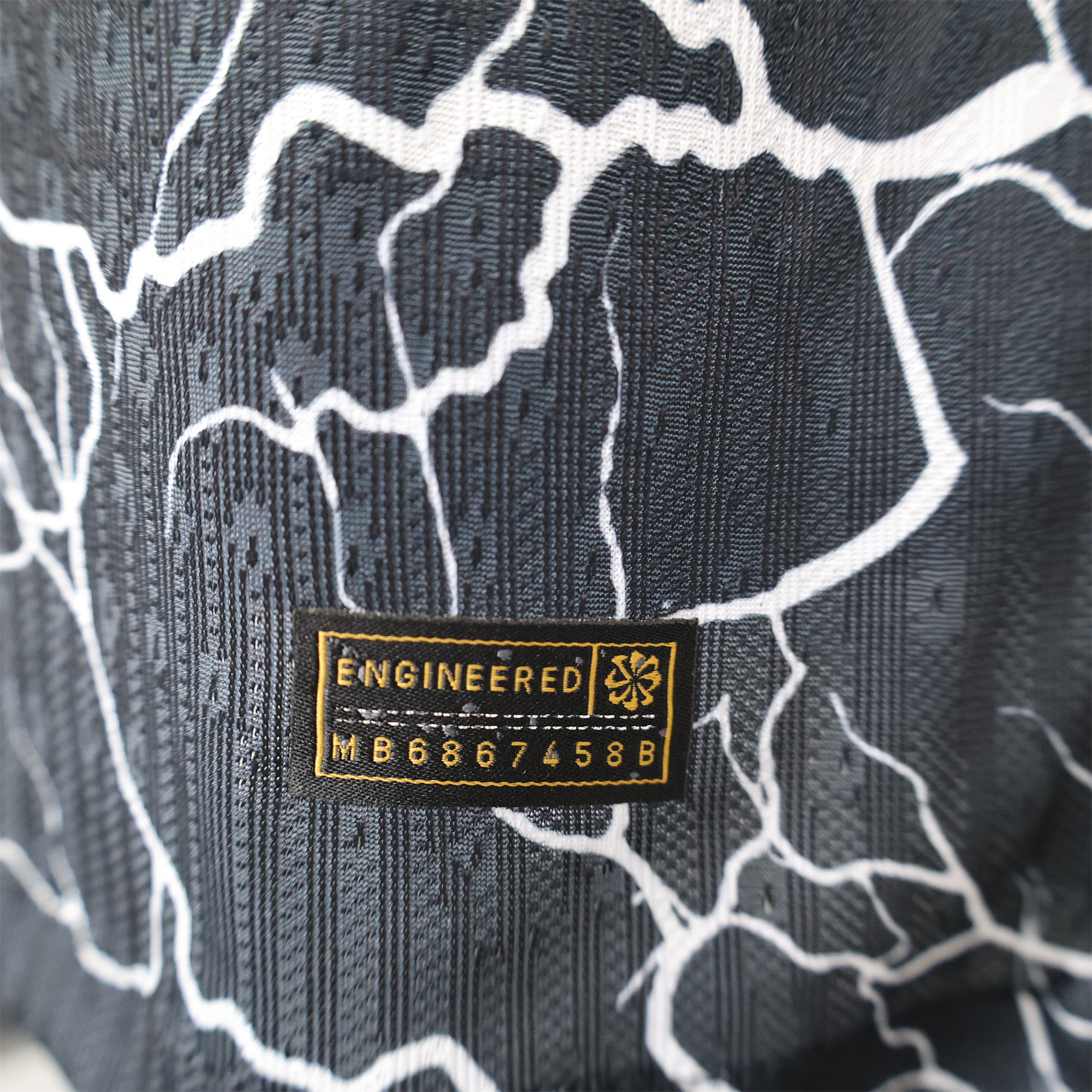 SIUjerseys-Barcelona 24-25 White Lightning Special Edition Black Jersey - Player Version