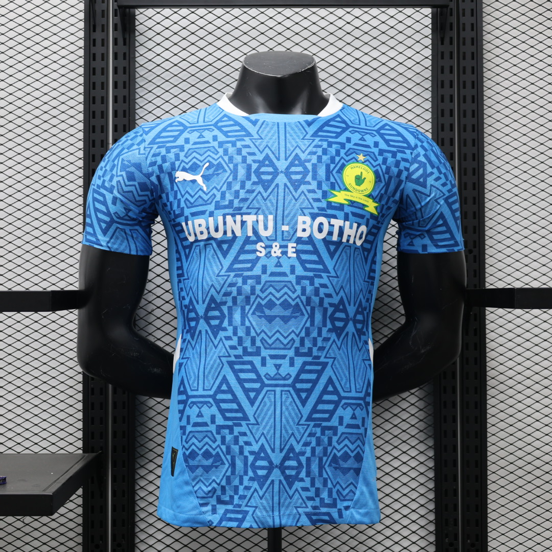 ManixJersey.com | Mamelodi Sundowns 24-25 Away Jersey - Player Version -Customize Name, Number and Patch | Worldwide Shipping