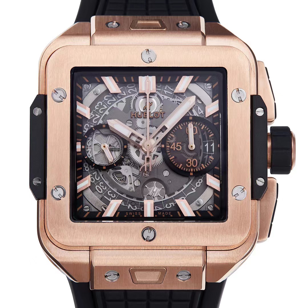 brand Hublot Square Bang 42mm Top Swiss movement luxury watch for sale – NeveReL