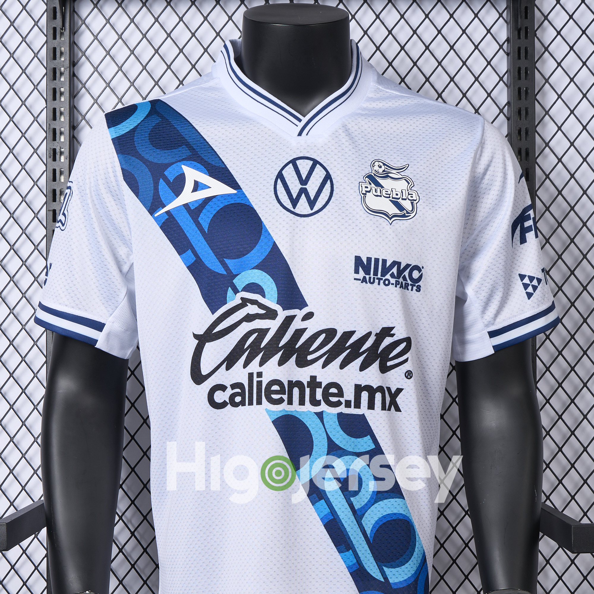 Higojerseys-Club Puebla 24-25 Home Jersey - Player Version