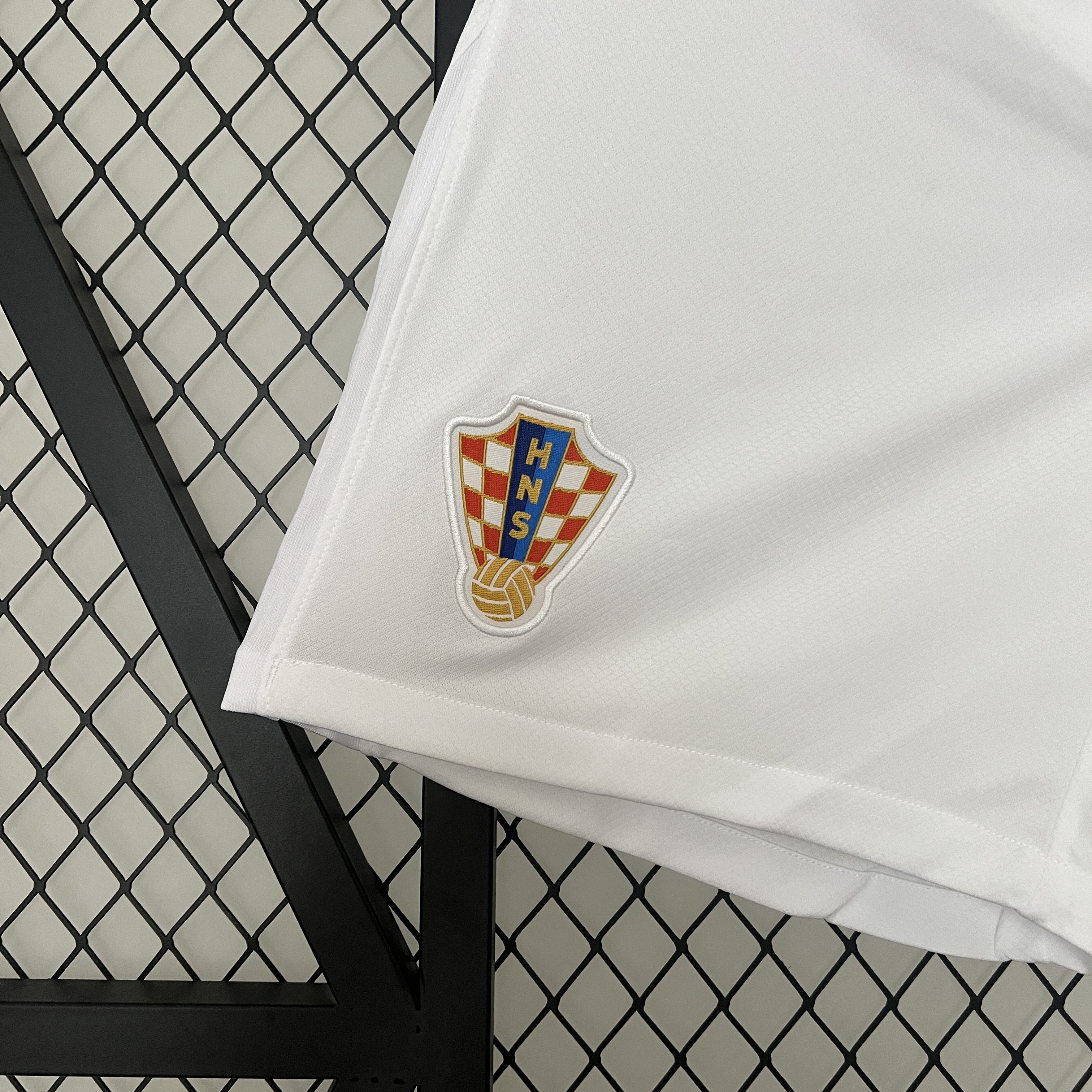 ManixJersey.com | Croatia 2024 Home Shorts - Fans Version -Customize Name, Number and Patch | Worldwide Shipping