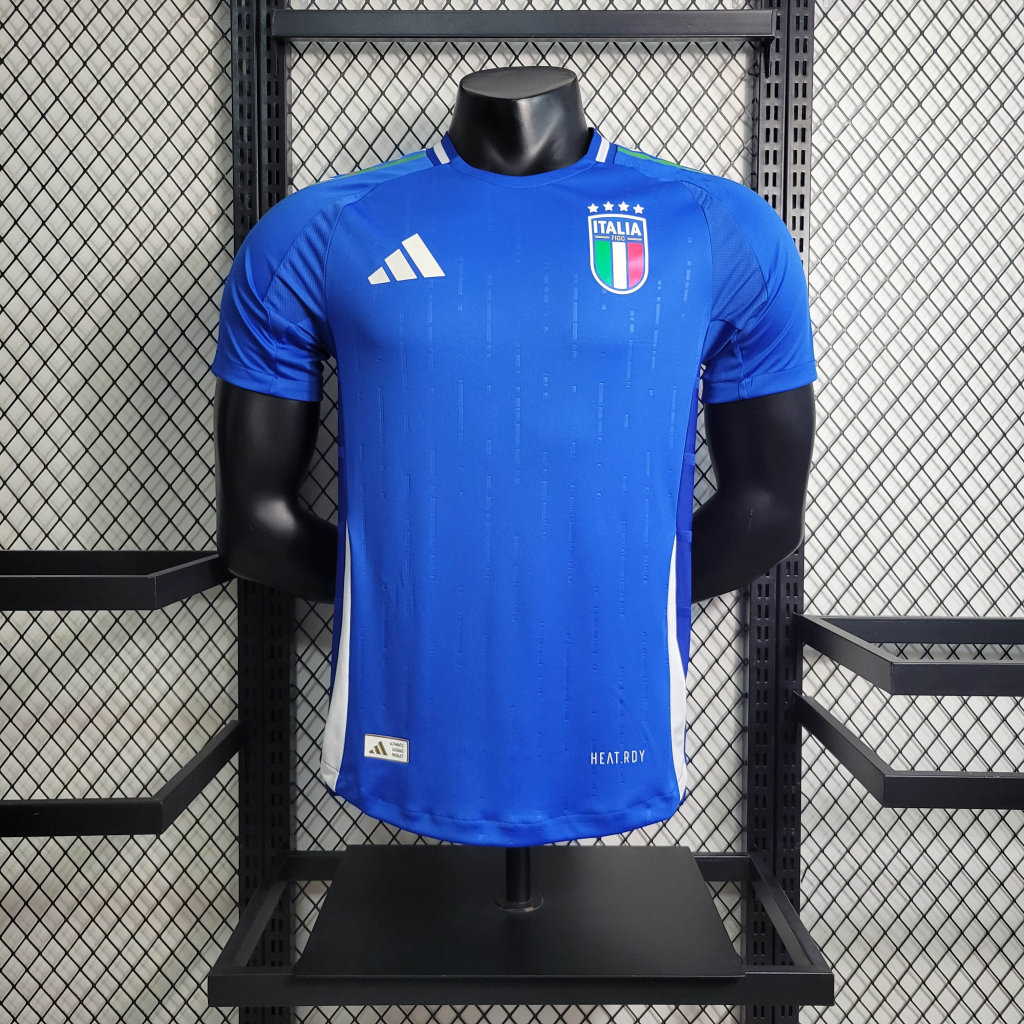 ManixJersey.com | Italy 2024 Home Stadium Jersey - Player Version -Customize Name, Number and Patch | Worldwide Shipping