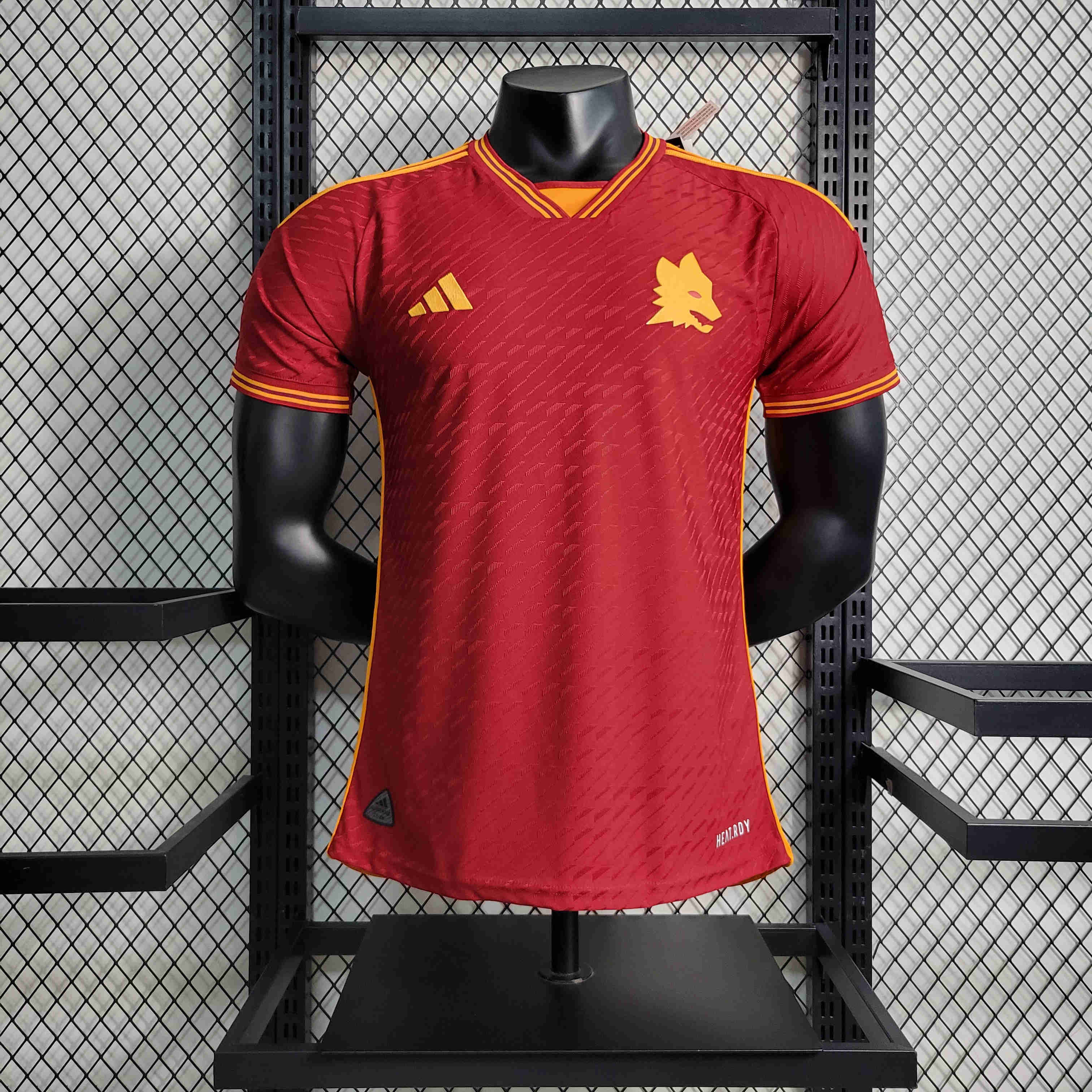 Higojerseys-Roma 23-24 Home Jersey - Player Version
