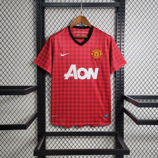 SIUjerseys-Retro Manchester United 12-13 Home Stadium Jersey