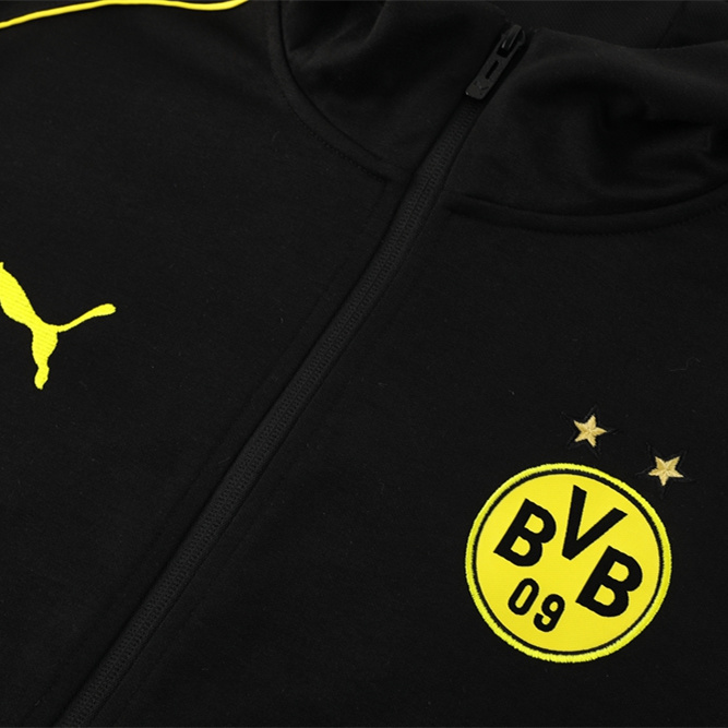 SIUjerseys-Dortmund 24-25 Training Hoodie Set - Black Hoodie and Pants