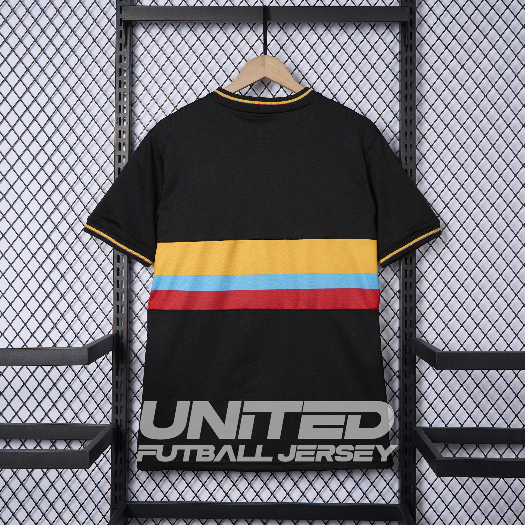 foot-Colombia 2024 100th Anniversary Black Jersey - Fans Version