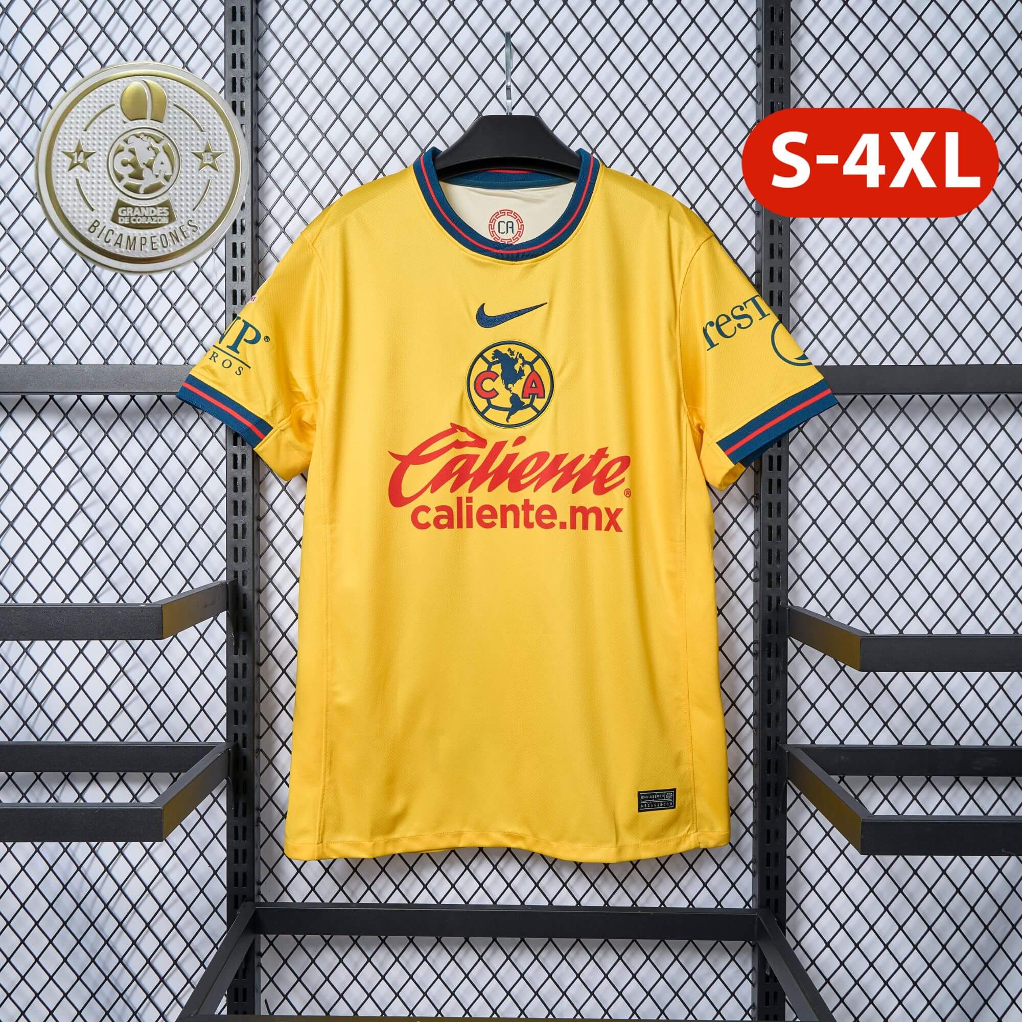 SIUjerseys-Club América 24-25 Home Stadium Jersey - Fans Version