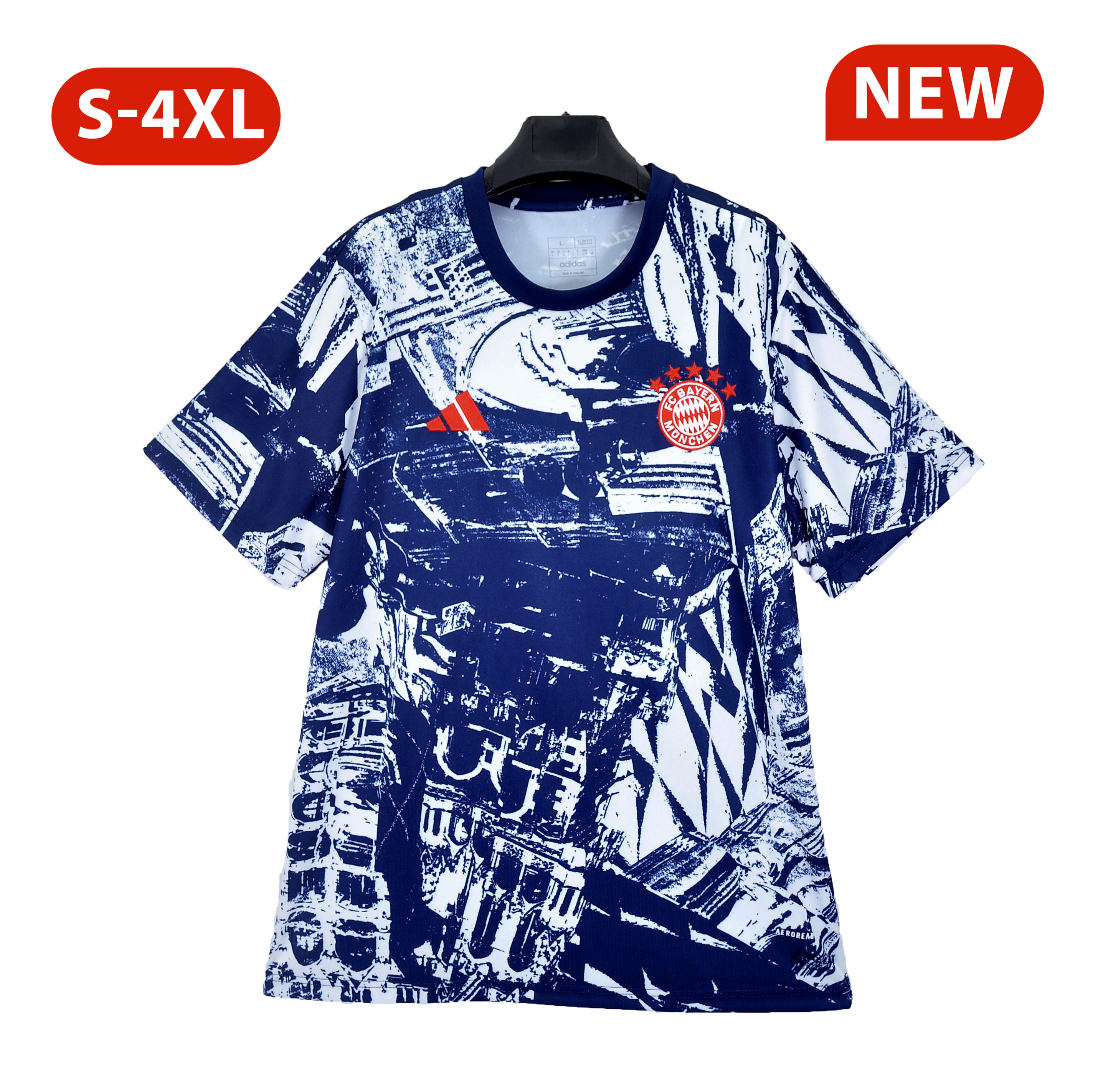 Bayern Munich 23-24 Blue Training Jersey - Fans Version:football jersey mysite: unitedjerseyfootball 邓江浪:football