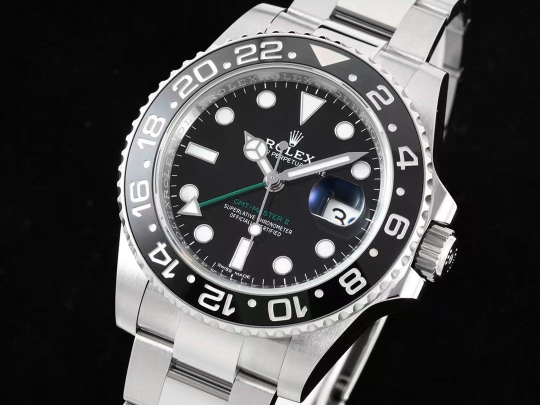 brand ROLEX GMT MASTER 2 BLACK BEZEL MULTICOLOR SELECTION 40MM 116710LN-0001 luxury watch for sale – NeveReL