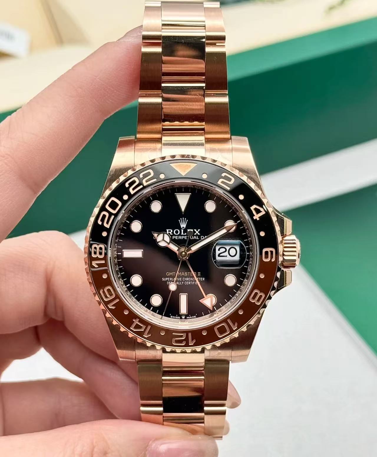 brand Rolex GMT-Master II M126711CHNR_0002 luxury watch for sale – NeveReL