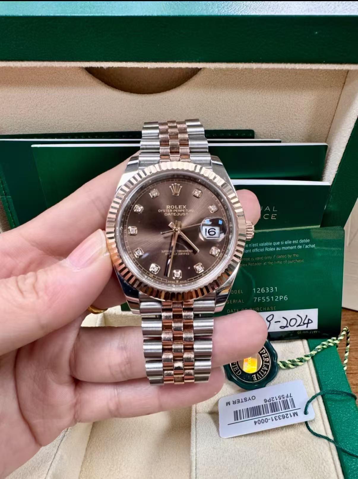 brand Rolex Datejust m126331-0004 41mm luxury watch for sale – NeveReL