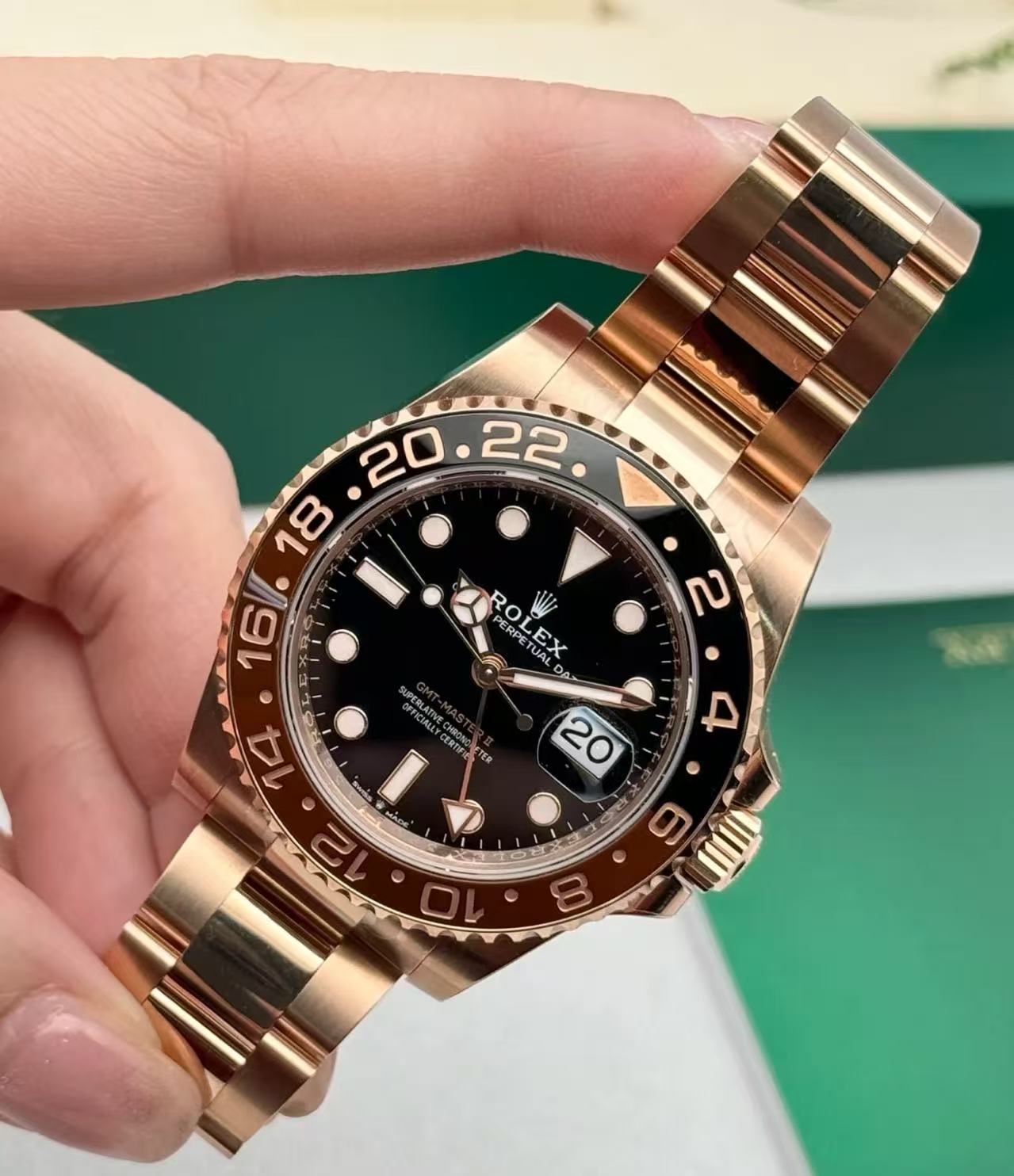 brand Rolex GMT-Master II M126711CHNR_0002 luxury watch for sale – NeveReL