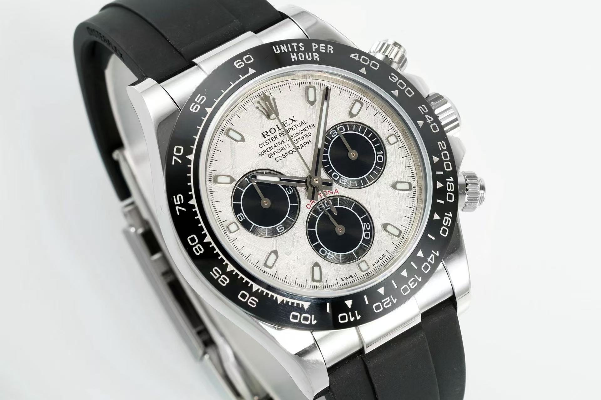 brand Rolex Daytona White Gold Steel Dial Oysterflex Strap 116519ln-0027 /cs luxury watch for sale – NeveReL
