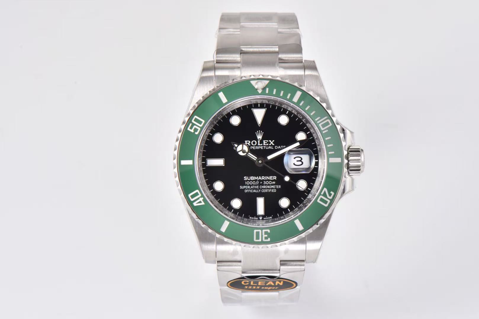 brand Rolex Submariner 116610lv Green Dial – CUSTOM DIAMOND SET & BEZEL luxury watch for sale – NeveReL