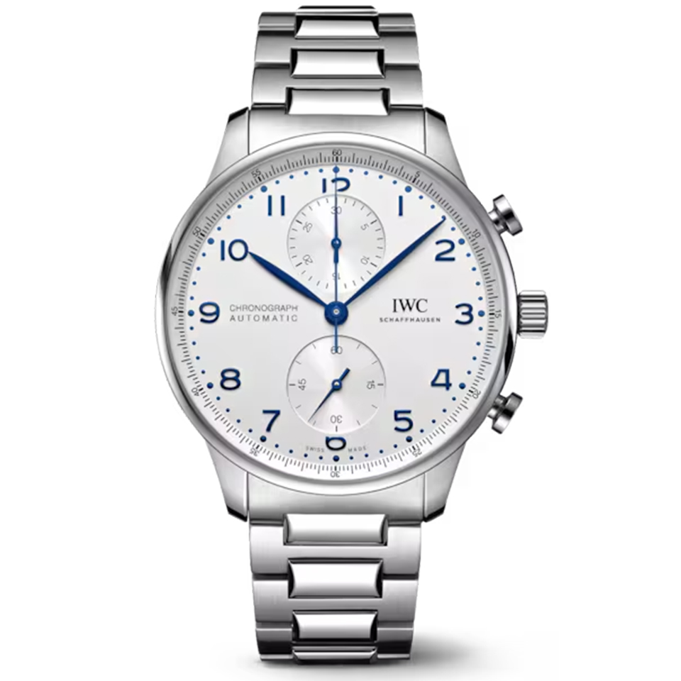 brand IWC PORTUGIESER CHRONOGRAPH 41mm Top Swiss movement luxury watch for sale – NeveReL