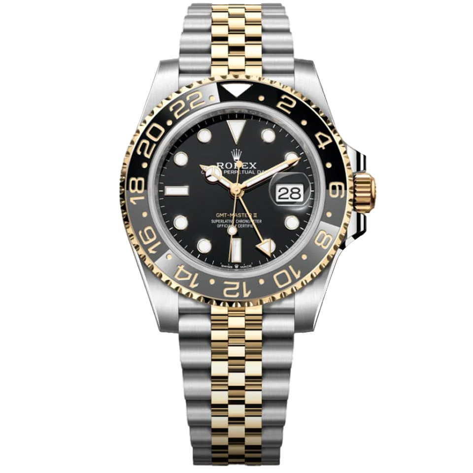 brand Rolex GMT-Masterl Oyster, 40 mm, Oystersteel and yellow goldReference 126713GRNR luxury watch for sale – NeveReL