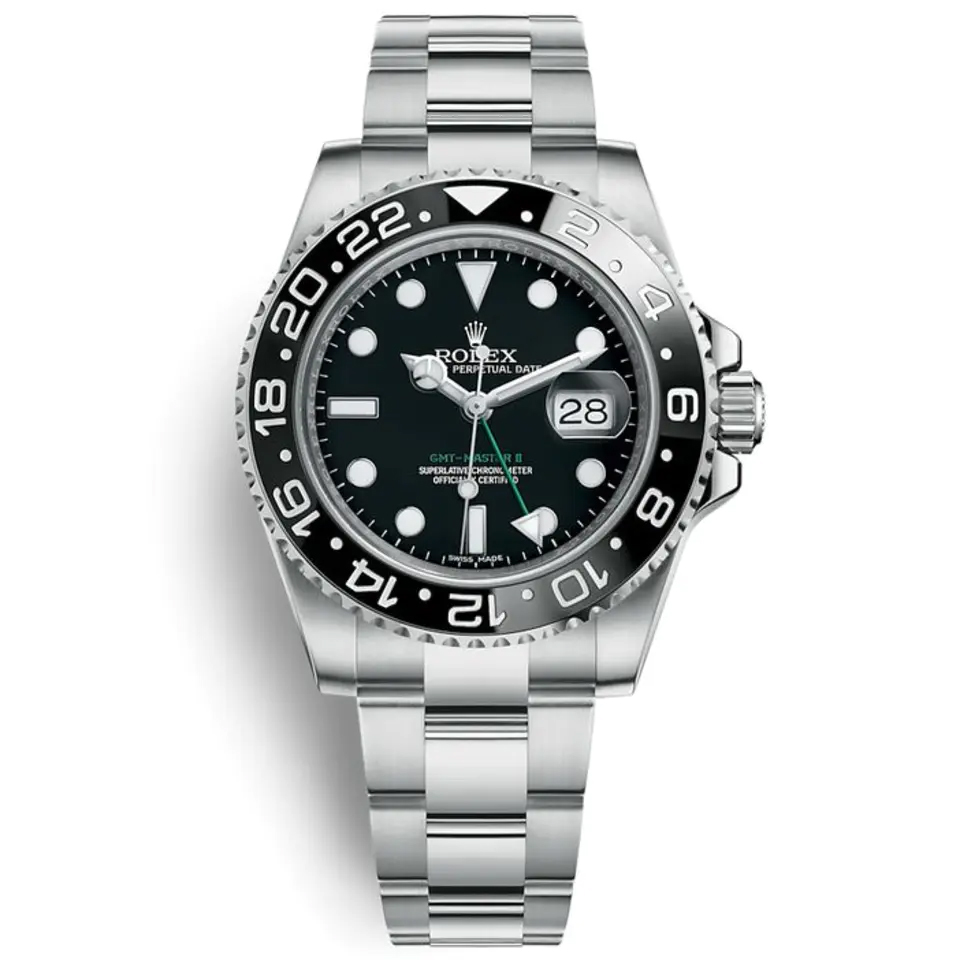 brand ROLEX GMT MASTER 2 BLACK BEZEL MULTICOLOR SELECTION 40MM 116710LN-0001 luxury watch for sale – NeveReL