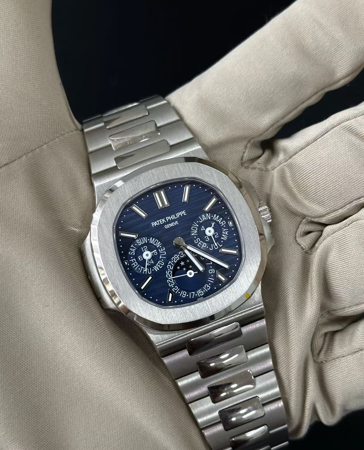 brand Patek Philippe Nautilus 5740-1G-001 Top Swiss movement luxury watch for sale – NeveReL