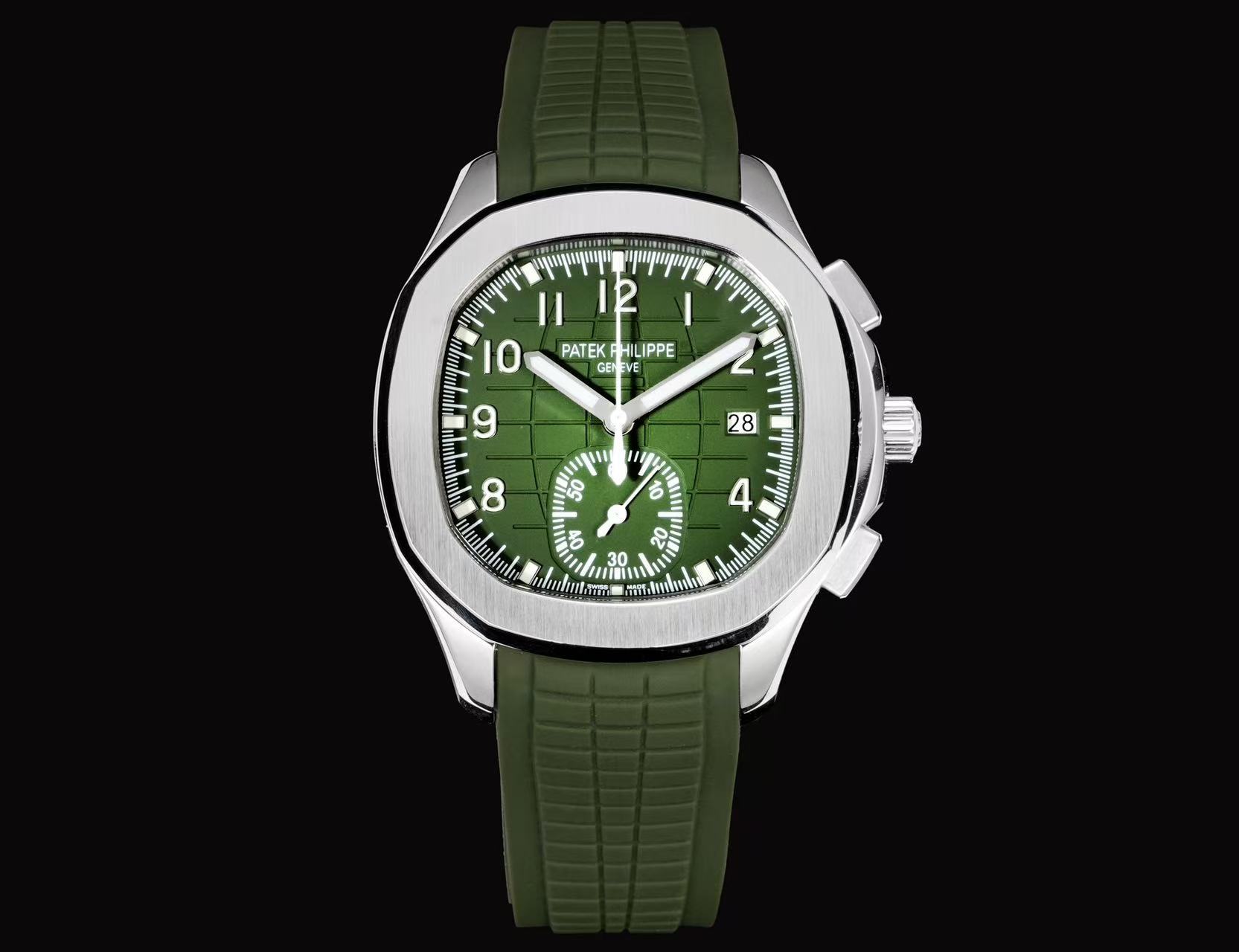 brand Patek Philippe Aquanaut Khaki Green 5968G-010 Top Swiss movement luxury watch for sale – NeveReL