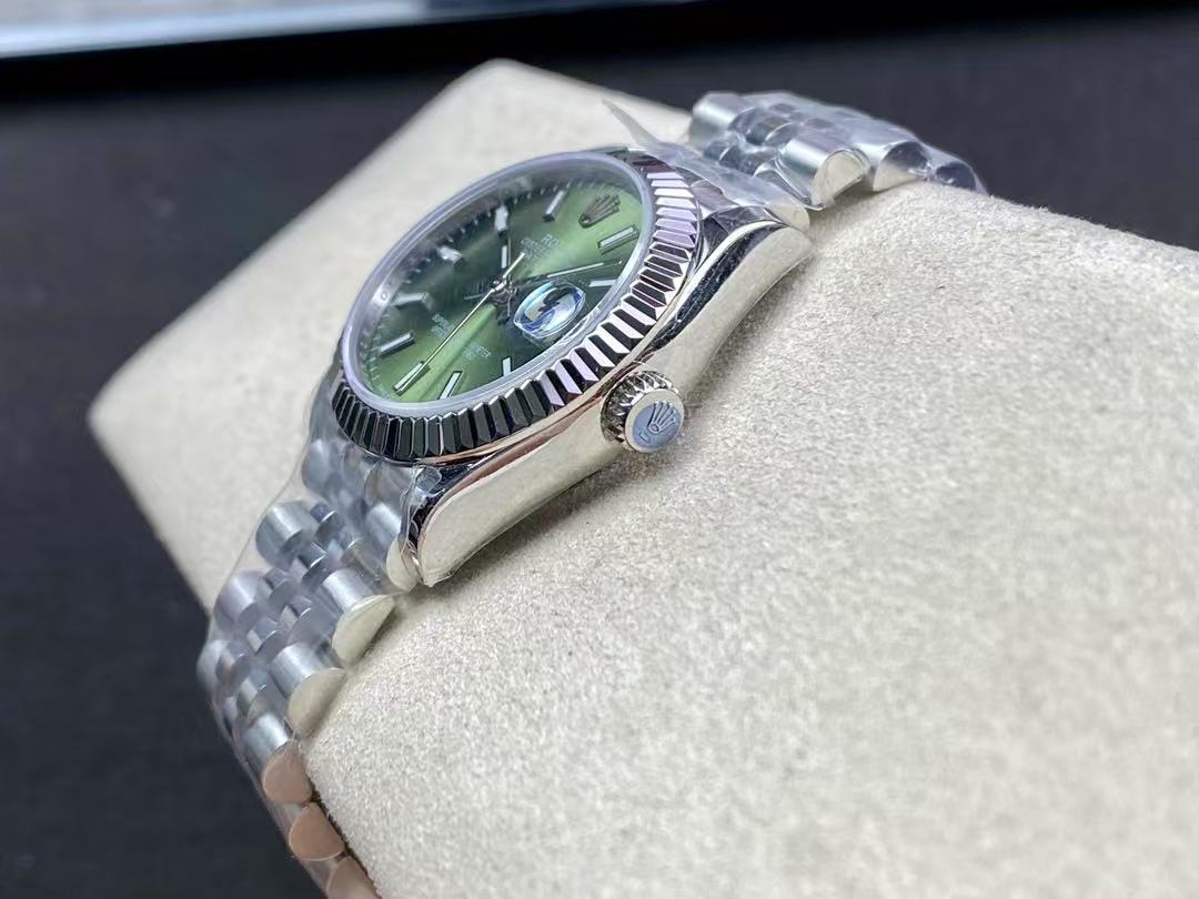 brand Rolex Day-Date 228239-0033 Olive Green Roman 40mm luxury watch for sale – NeveReL