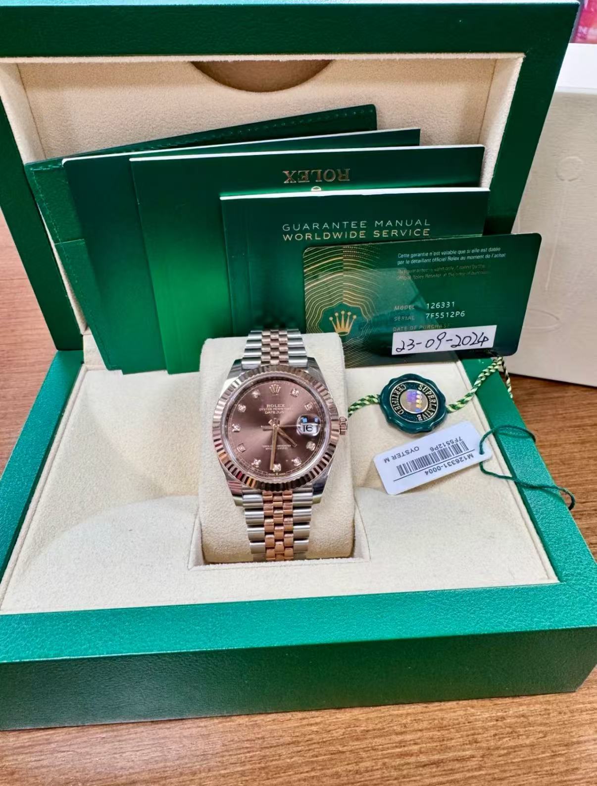 brand Rolex Datejust m126331-0004 41mm luxury watch for sale – NeveReL