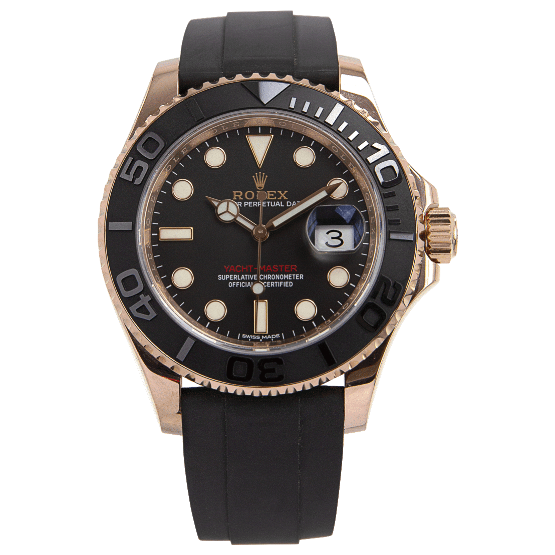 brand Rolex-yacht-master-116655-Oysterflex bracelet 40mm luxury watch for sale – NeveReL
