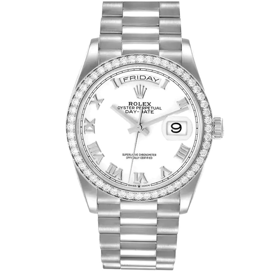 brand Rolex Day-Date 36mm m128349rbr-0025 luxury watch for sale – NeveReL