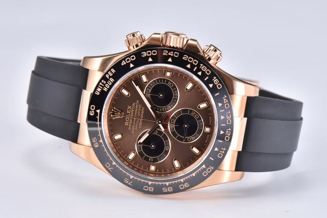 brand Rolex Cosmograph Daytona Everose Gold Oysterflex M116515LN-0041 luxury watch for sale – NeveReL