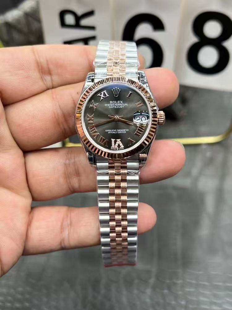 brand Rolex-Datejust-36mm-Stainless-Steel-and-Rose-Gold-126231 luxury watch for sale – NeveReL