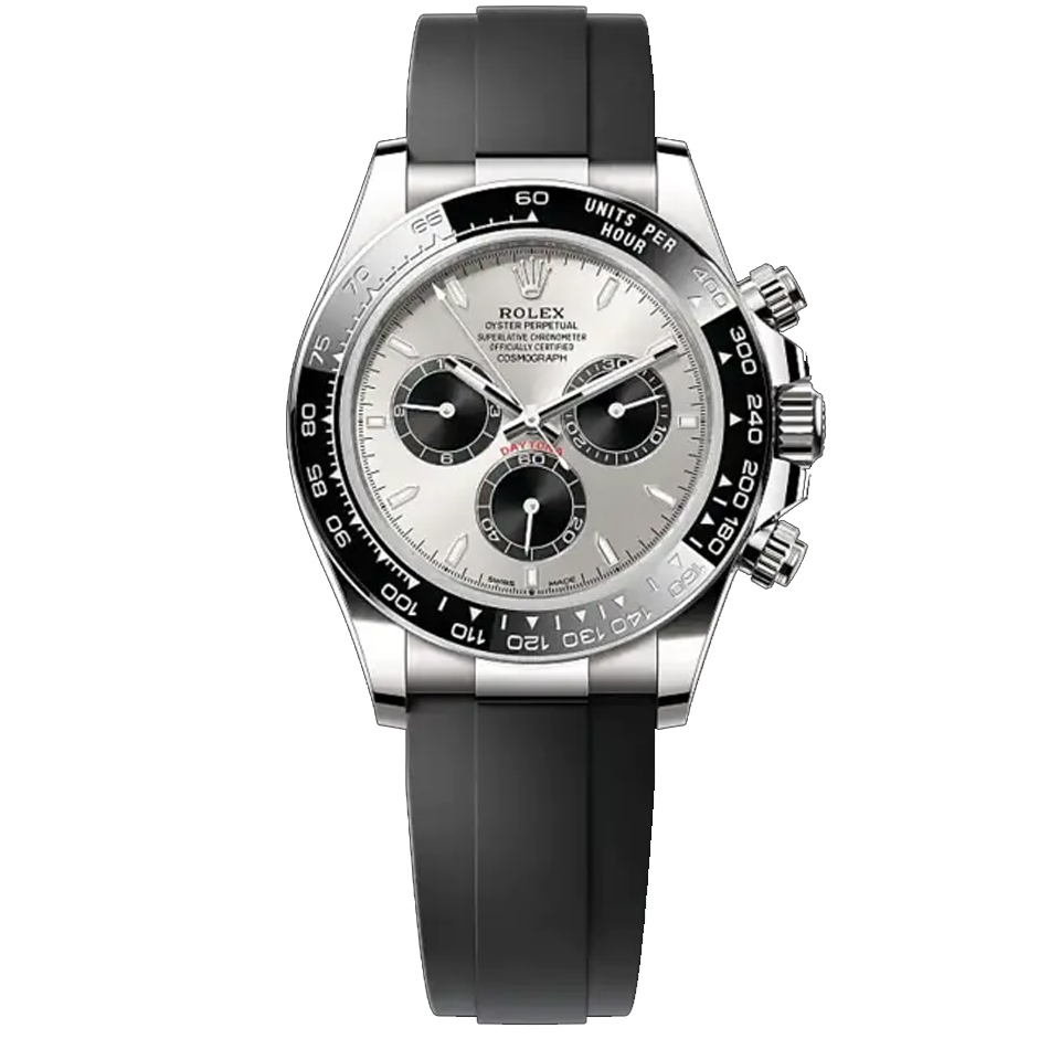 brand Rolex Daytona White Gold Steel Dial Oysterflex Strap m126519ln-0002 luxury watch for sale – NeveReL