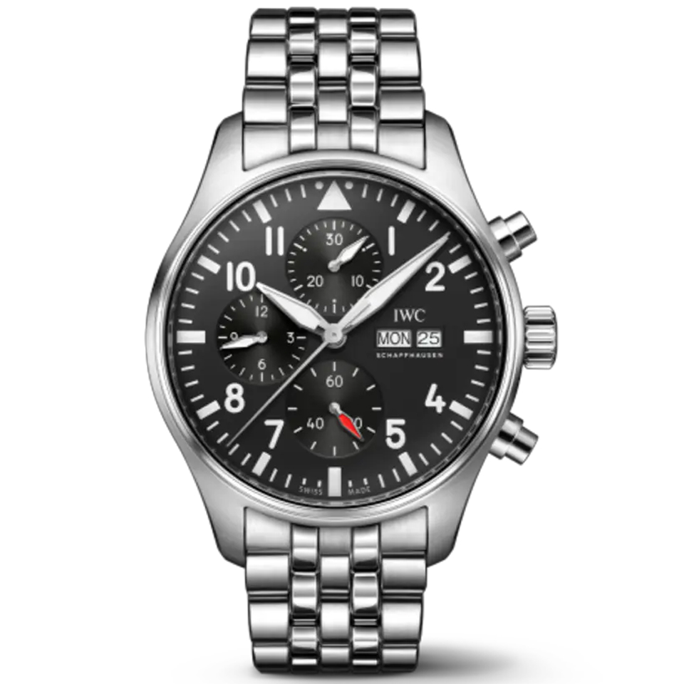 brand IWC PILOT'S WATCH CHRONOGRAPH 43mm Top Swiss movement luxury watch for sale – NeveReL