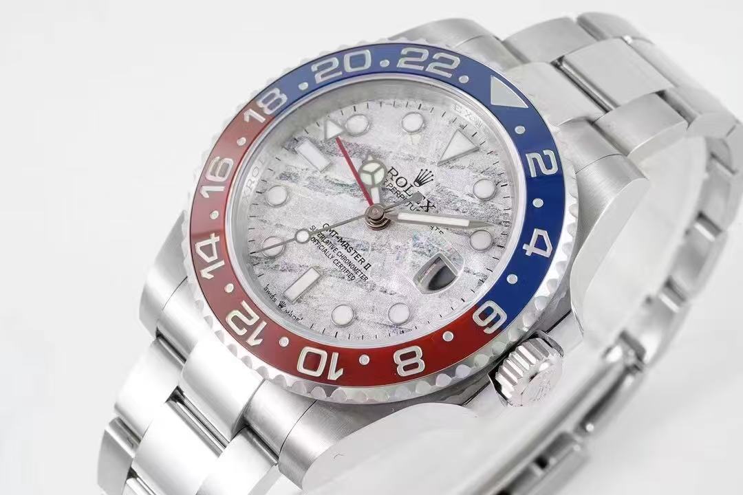 brand Rolex GMT-MASTER II White Gold Meteorite Dial, 126719BLRO luxury watch for sale – NeveReL