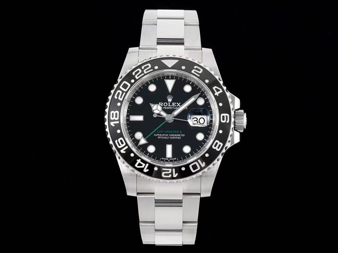 brand ROLEX GMT MASTER 2 BLACK BEZEL MULTICOLOR SELECTION 40MM 116710LN-0001 luxury watch for sale – NeveReL