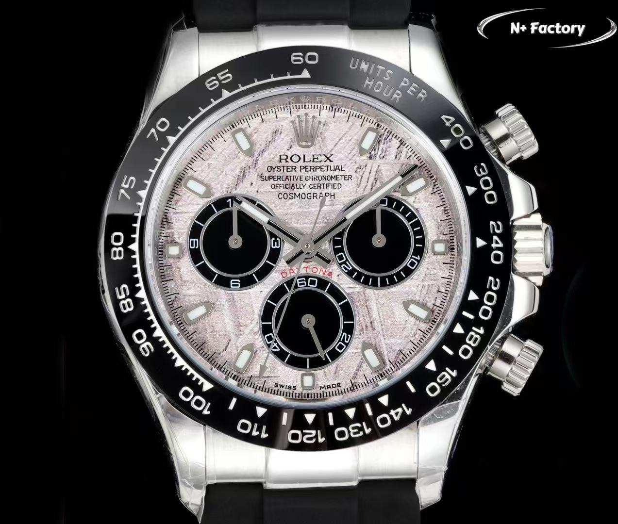 brand Rolex Cosmograph Daytona White Gold Meteorite 116519LN-0038 luxury watch for sale – NeveReL