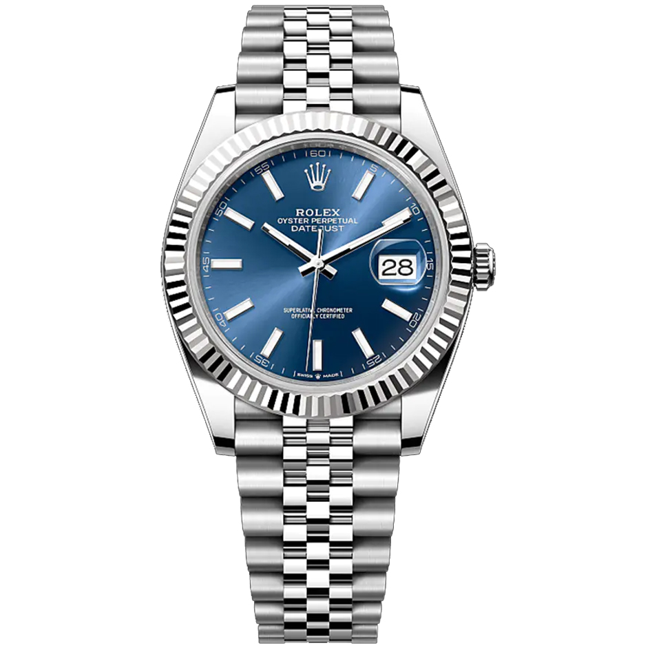 brand Rolex Datejust 126334-0002 Blue Index 41mm luxury watch for sale – NeveReL