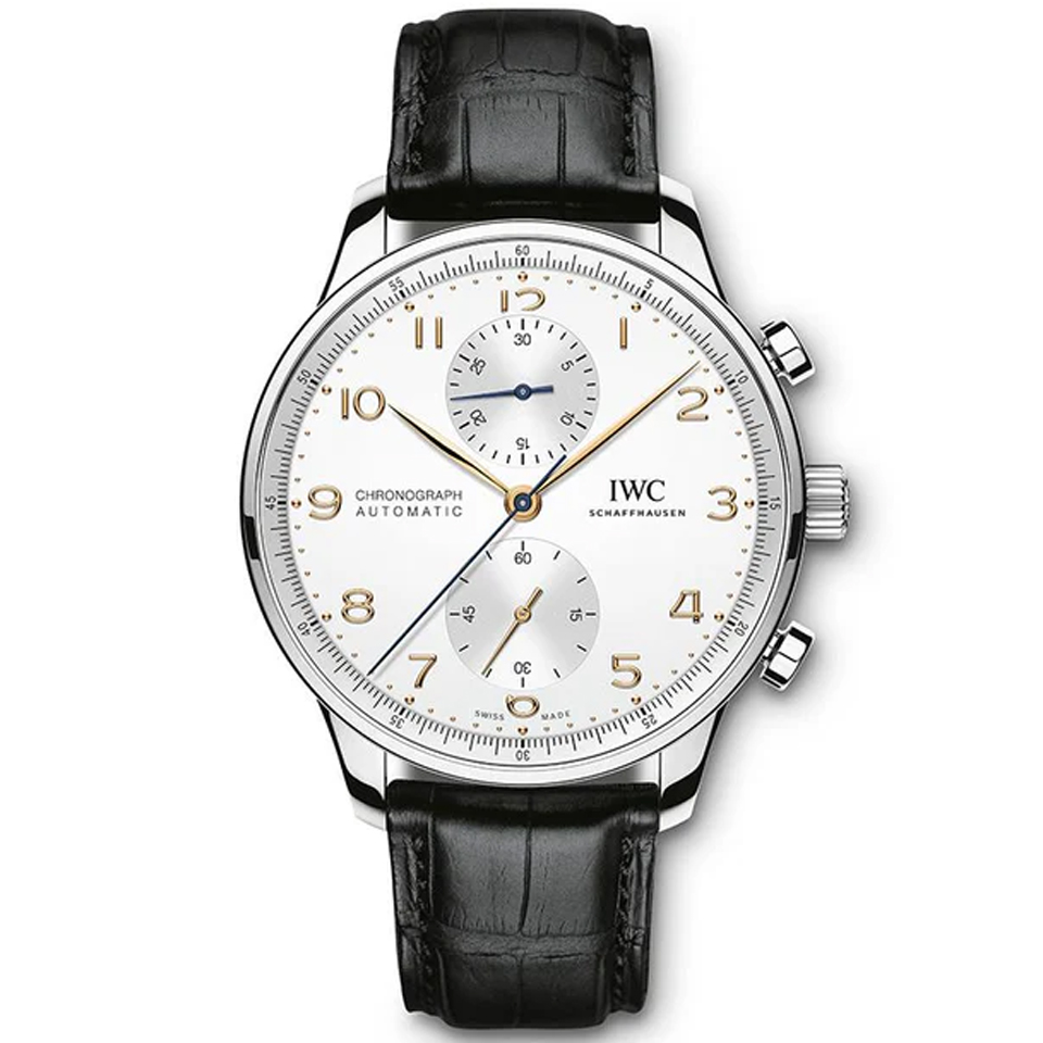 brand IWC PORTUGIESER CHRONOGRAPH 41mm Top Swiss movement luxury watch for sale – NeveReL