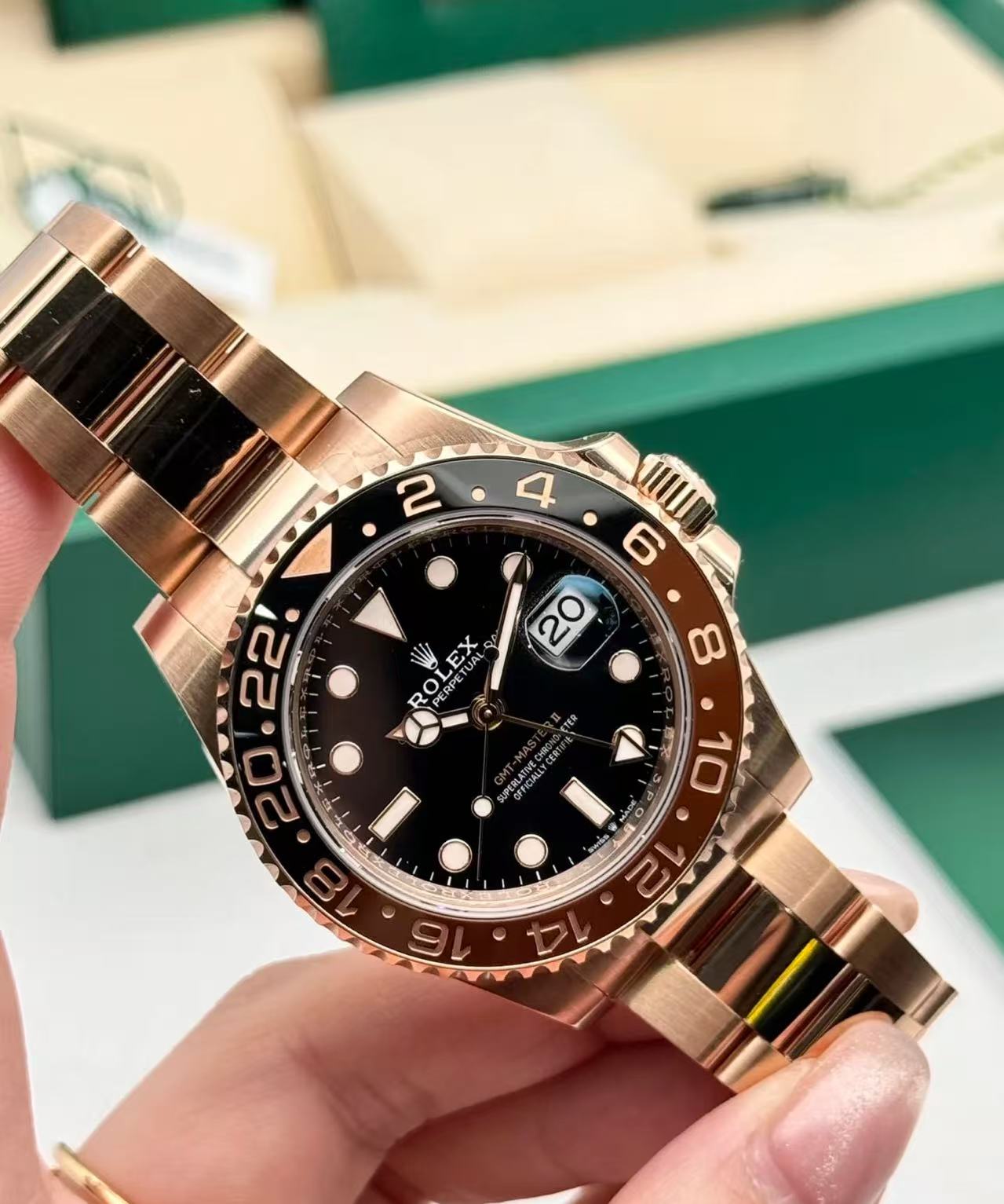 brand Rolex GMT-Master II M126711CHNR_0002 luxury watch for sale – NeveReL
